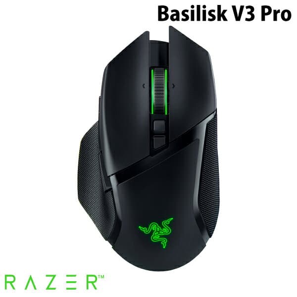 Razer Basilisk V3 Pro 有線 / Bluetooth 5.0 / 2.4GHz ワイヤレス 両対応 チルトホイール搭載 光学式 ゲーミングマウス # RZ01-04620100-R3A1 レーザー (マウス) レイザー [4571585642696]
