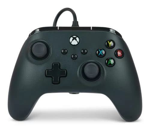 Xboxライセンス商品PowerA 有線コントローラー Xbox Series X|S Xbox One PC Windows 10/11 用(ライセンス取得) 1519265-03 ブラック 二重振動機能